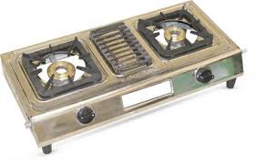 Cartgo - 2 burner cooktop ss